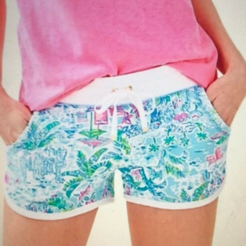 NWT Lilly Pulitzer Chrissy Beach Shorts, Size XS